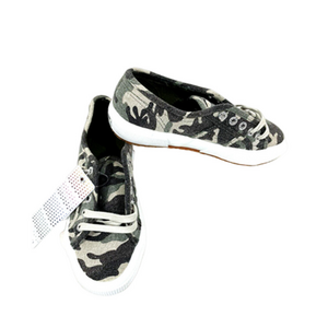 NWT Superga Camo Low Top Sneaker #2750 Fantasia Collection USA W6 M4.5 Unisex